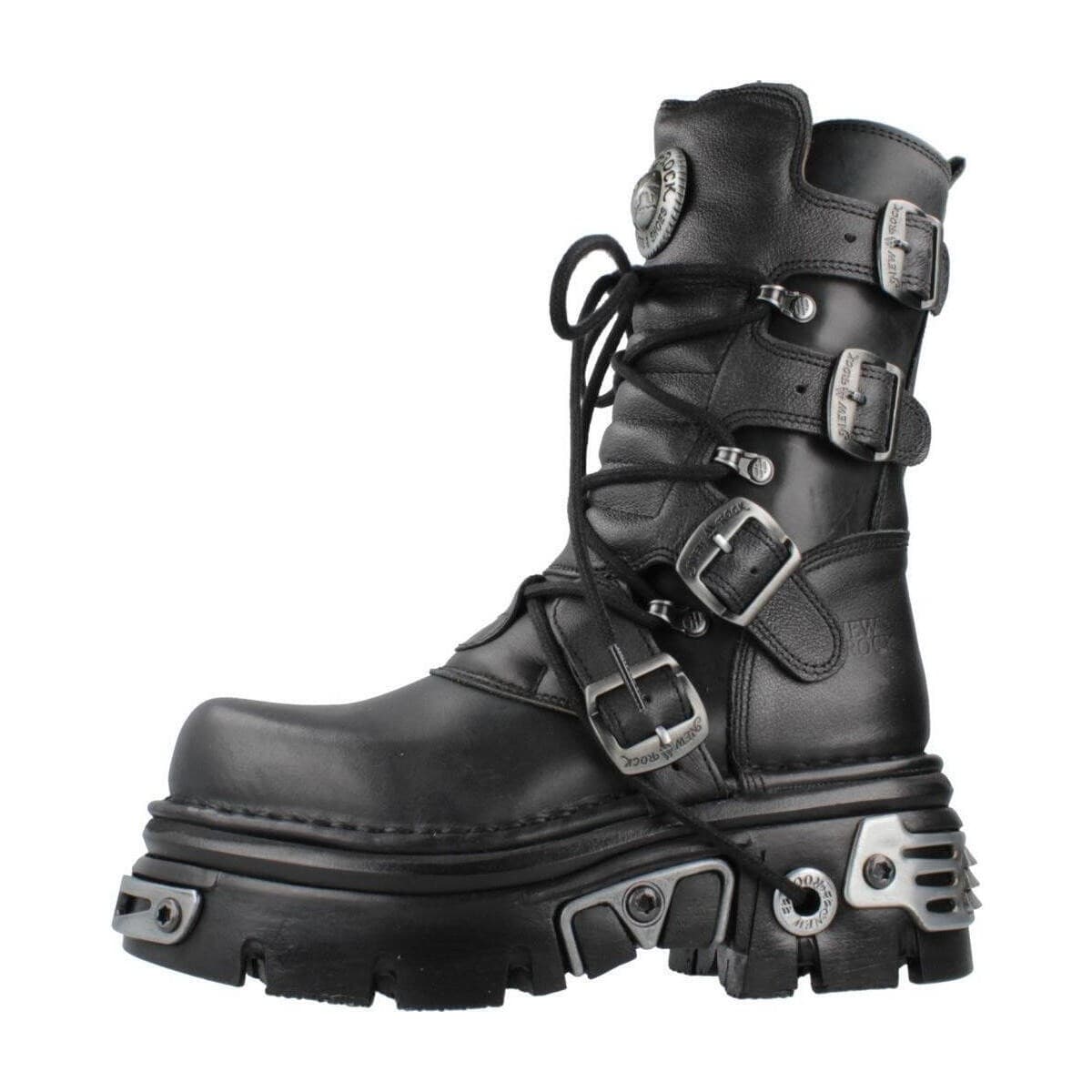 Women's Ankle Boots New Rock Black