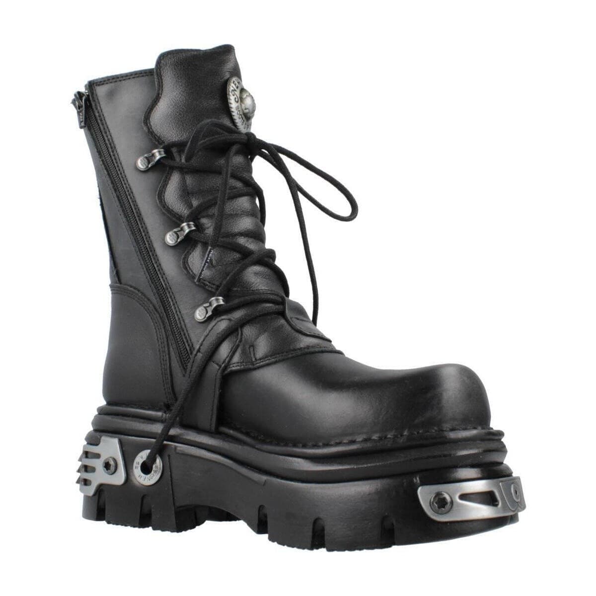 Women's Ankle Boots New Rock Black