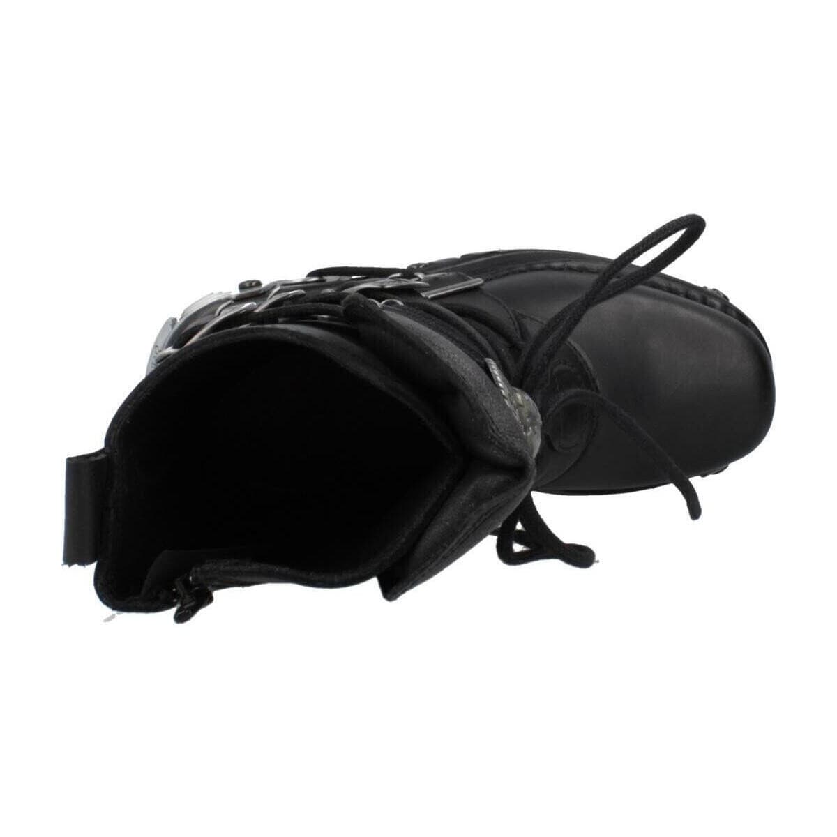 Women's Ankle Boots New Rock Black