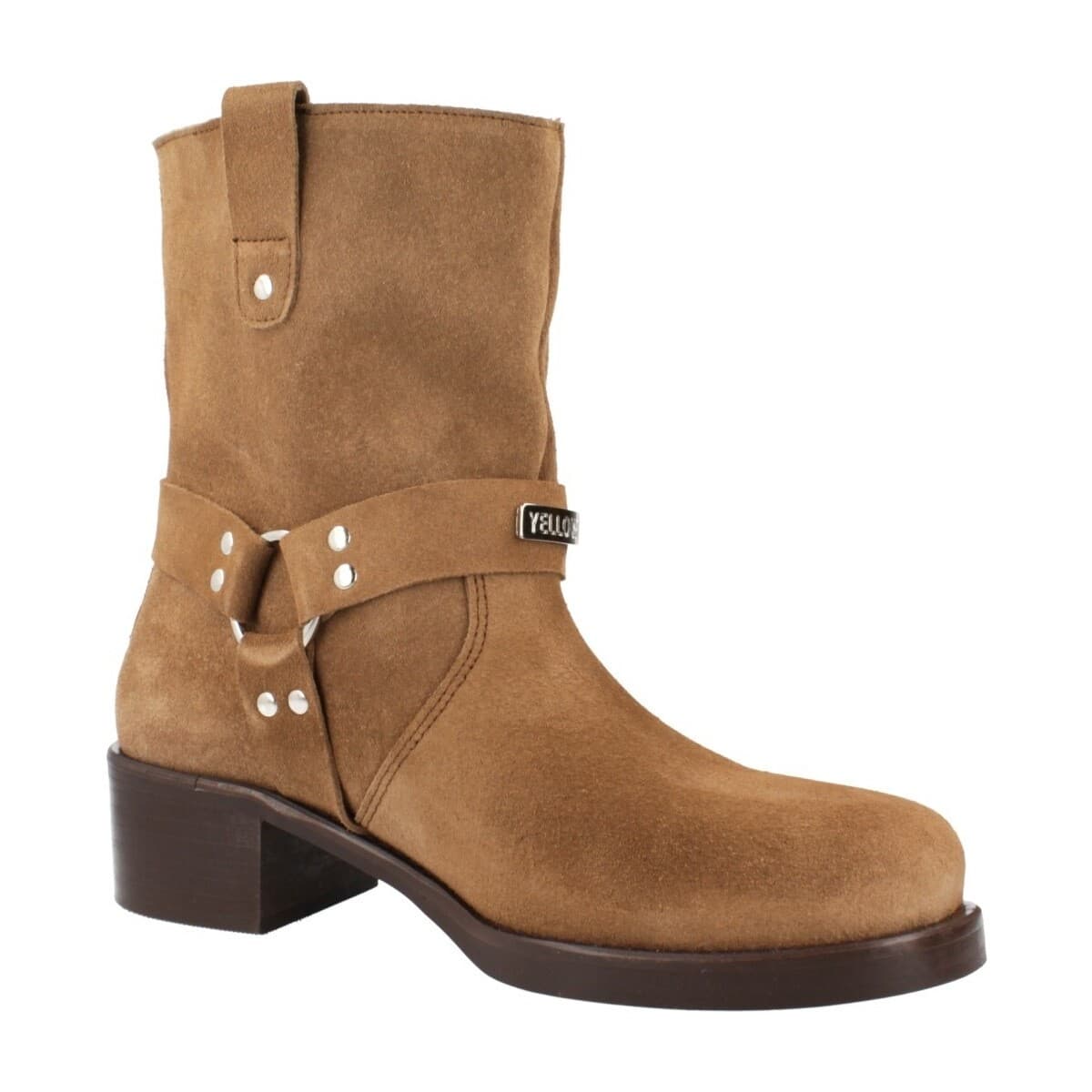 Women's Boots Yellow Brown