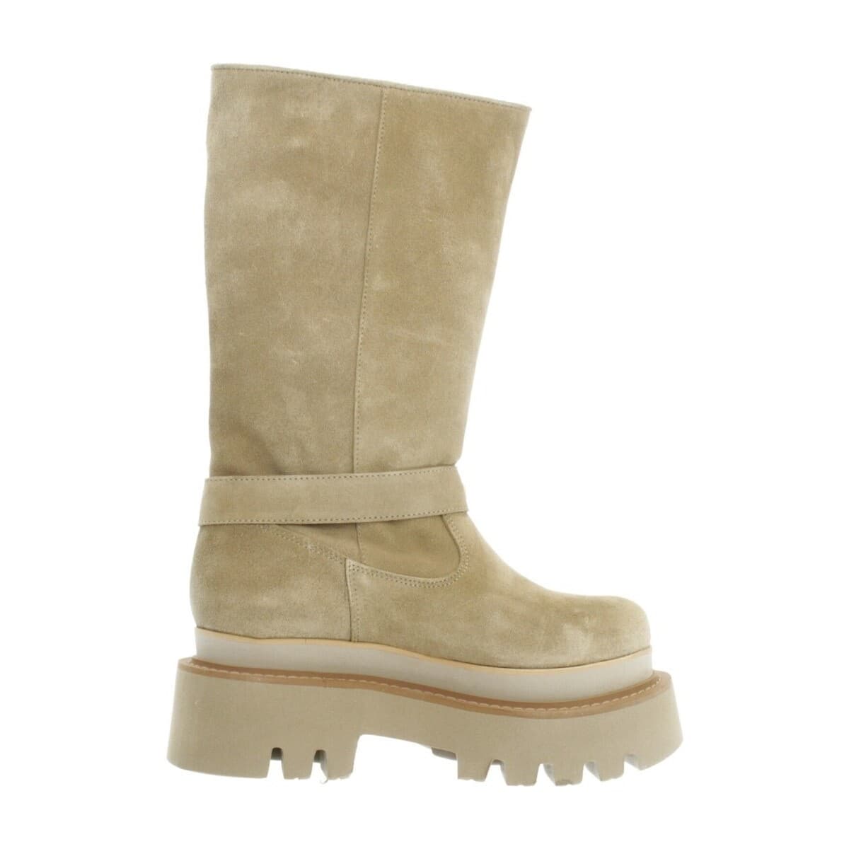 Women's Boots Yellow Brown