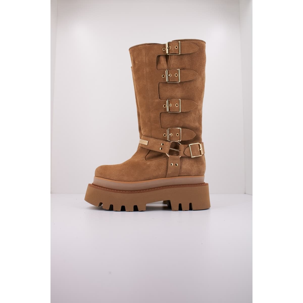 Women's Boots Yellow Brown