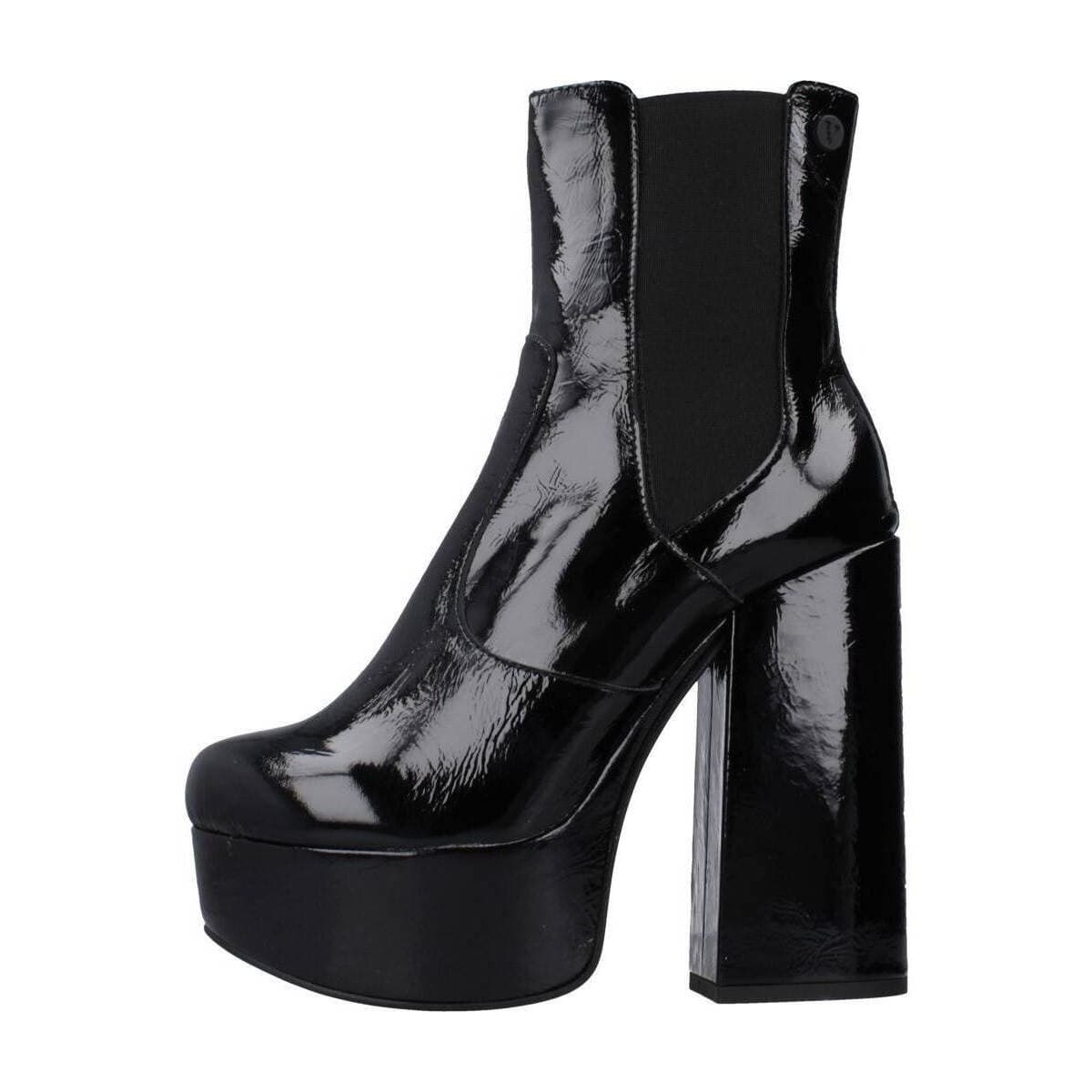 Women's Boots Yellow Black