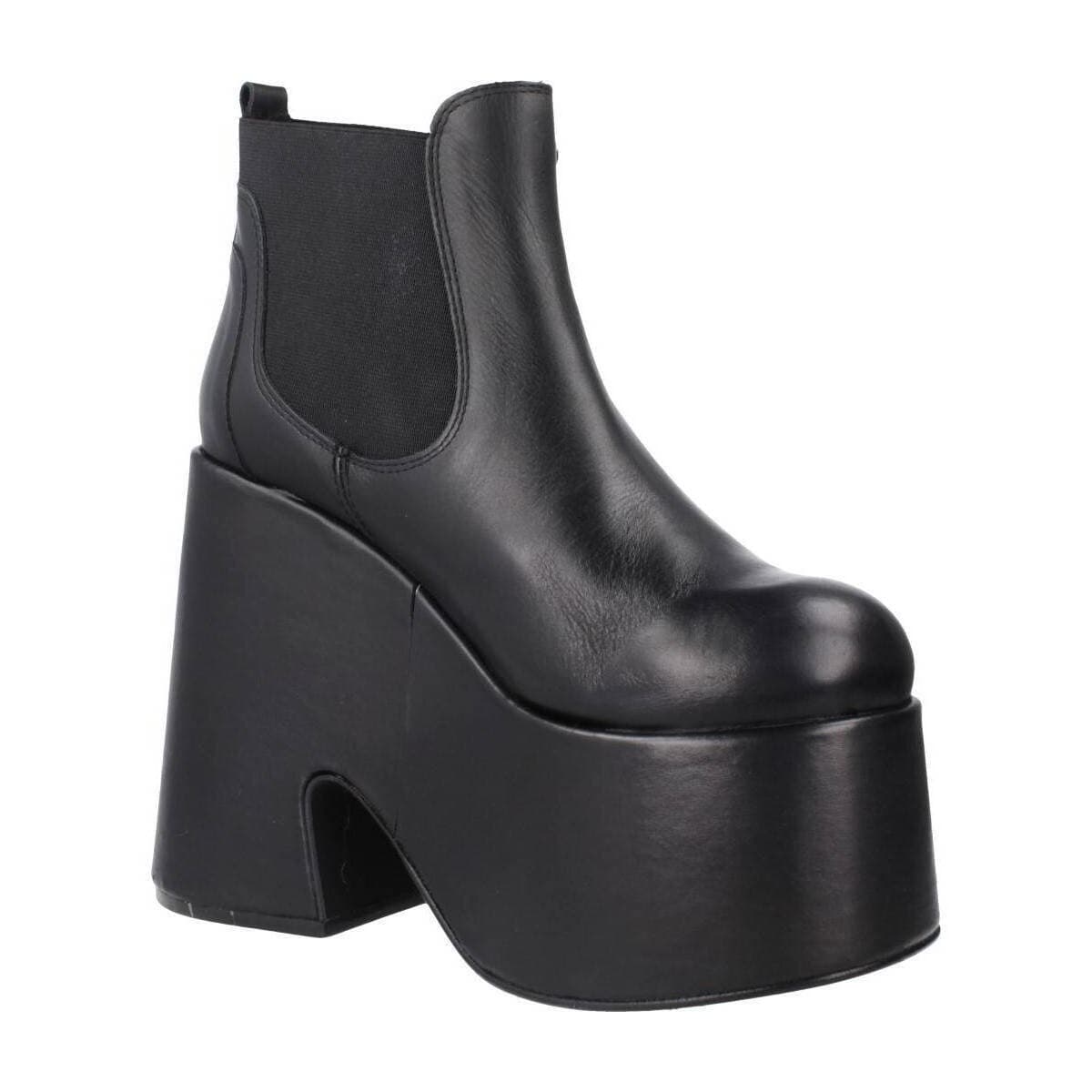 Women's Boots Yellow Black