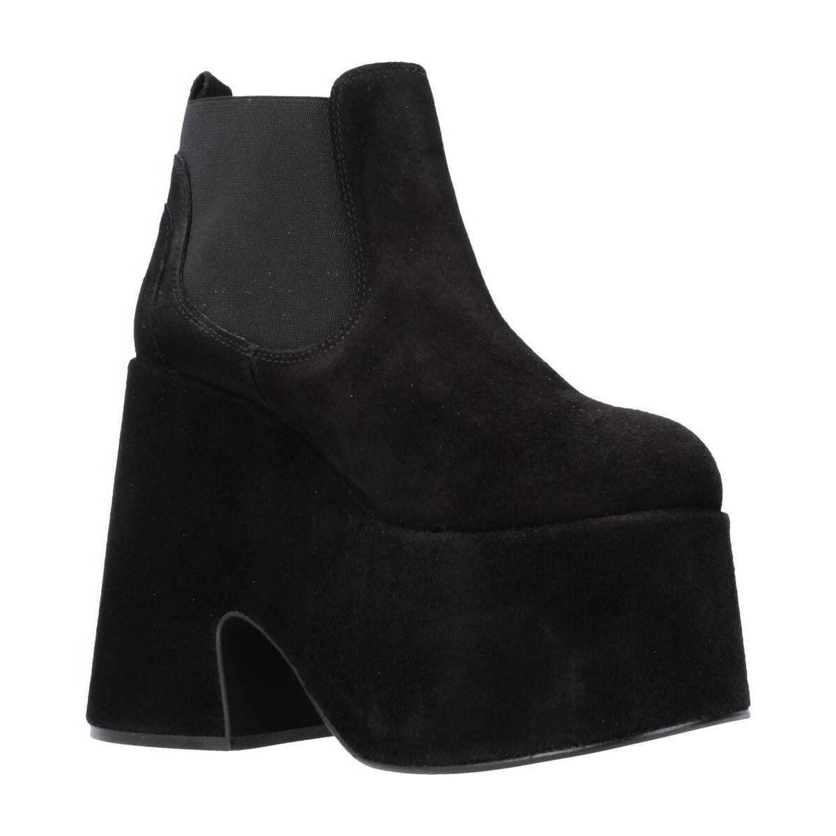 Women's Boots Yellow Black