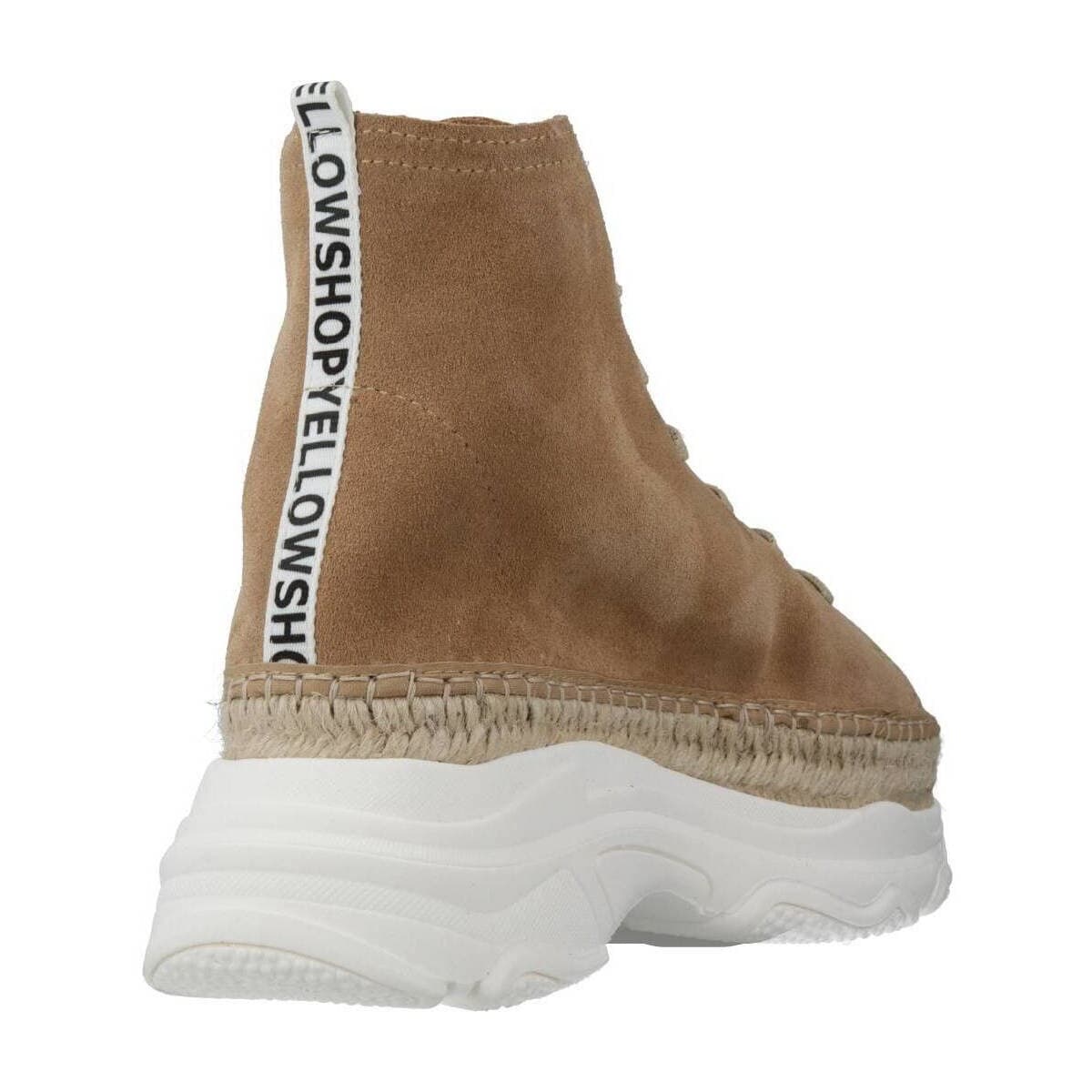 Women's Boots Yellow Brown