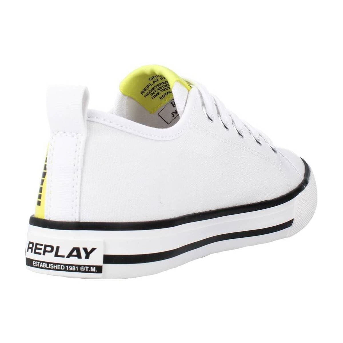 Boys' Sneakers Replay White