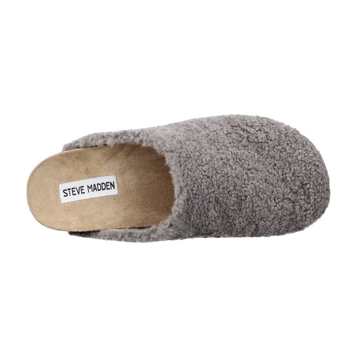 Women's House Slippers Steve Madden Gray
