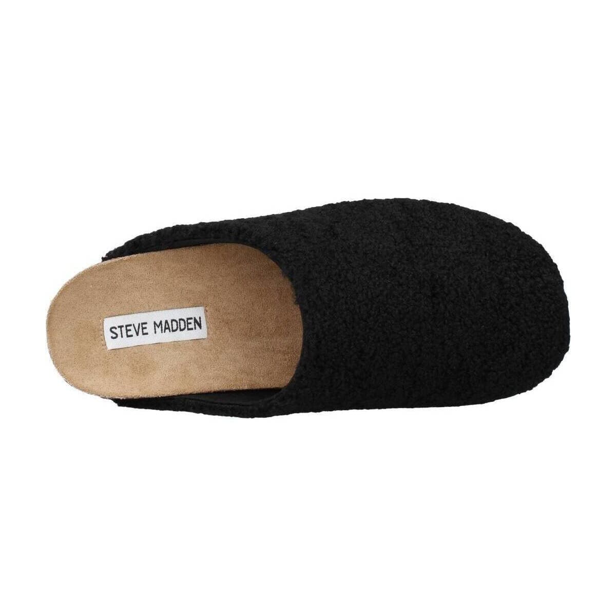Women's House Slippers Steve Madden Black