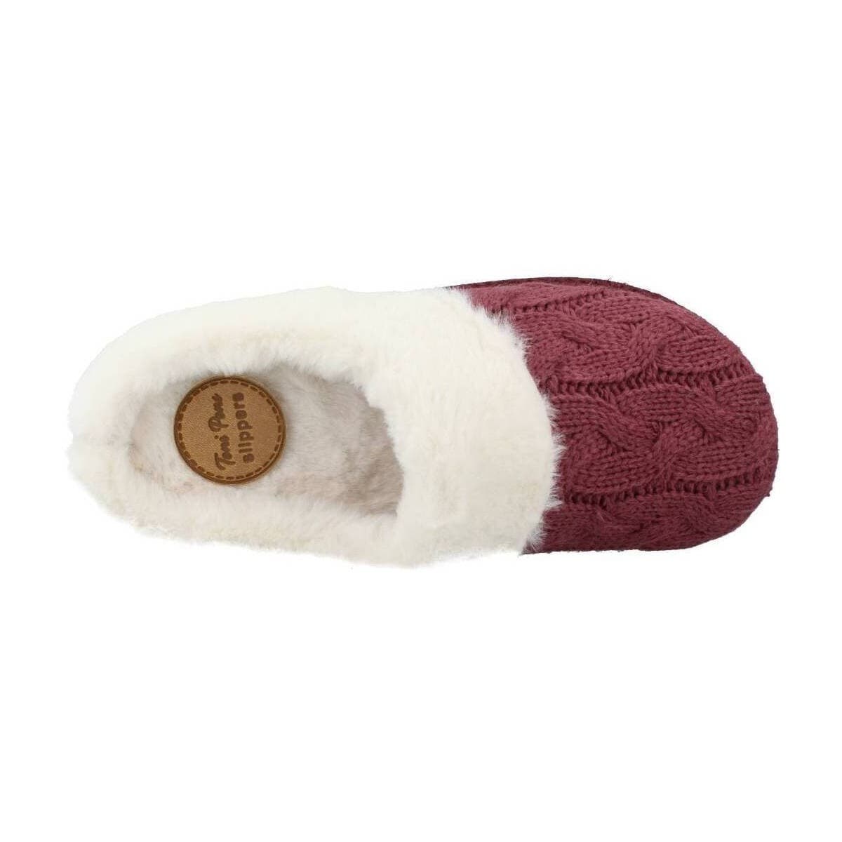 Women's House Slippers Toni Pons Bordeaux