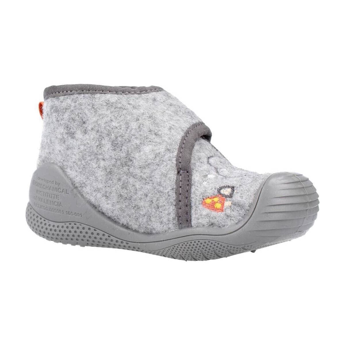 Girls' House Slippers Biomecanics Gray