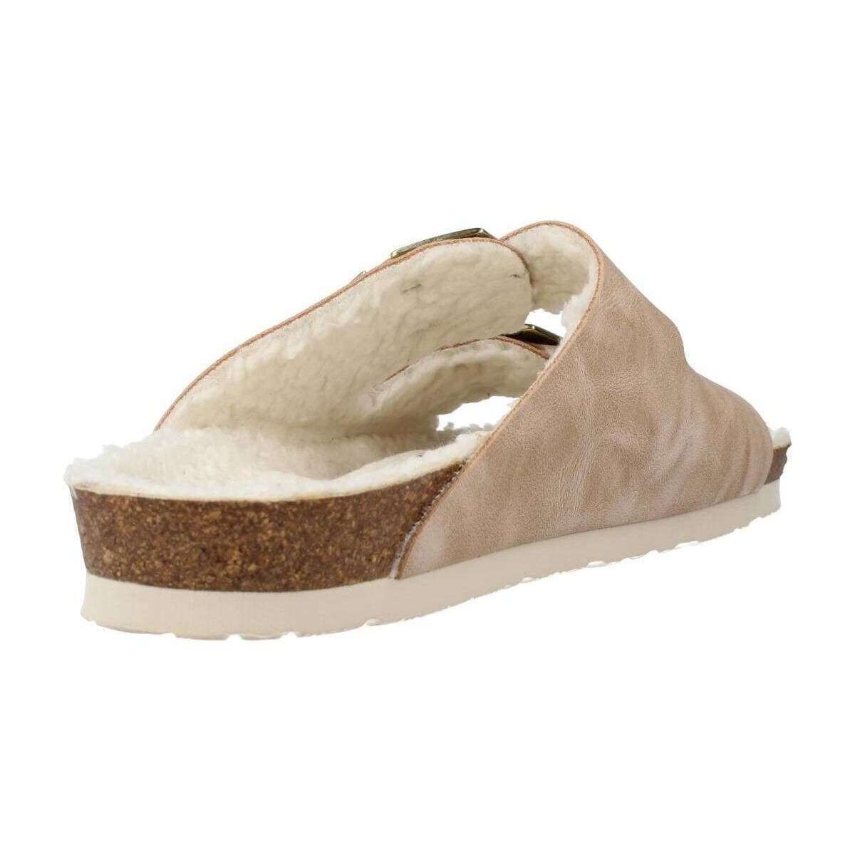 Women's House Slippers Genuins Brown