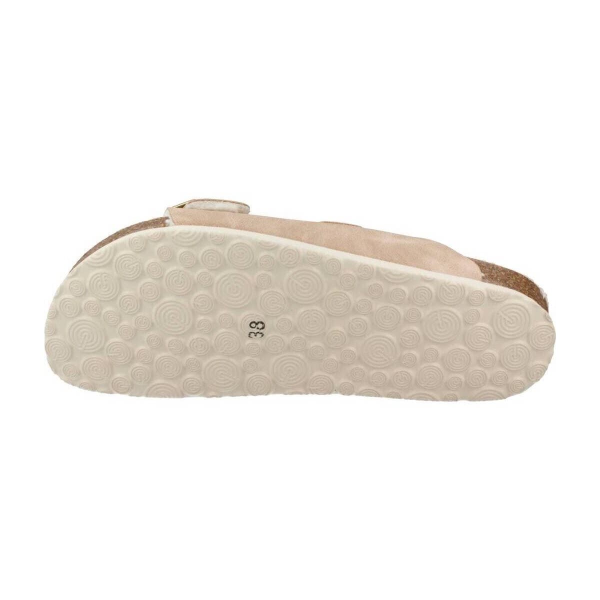 Women's House Slippers Genuins Brown