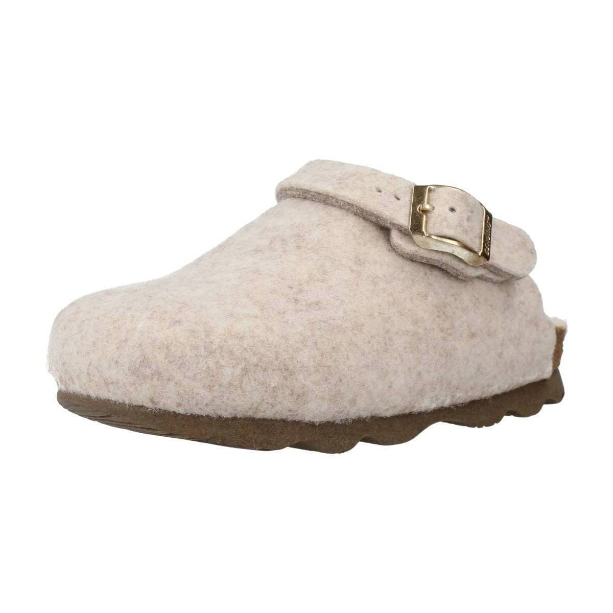 Boys' House Slippers Genuins Beige