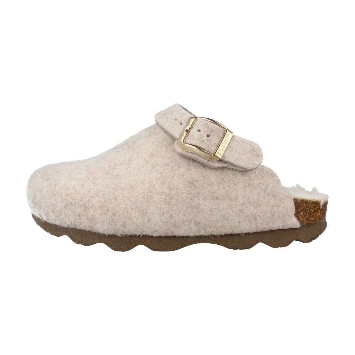 Boys' House Slippers Genuins Beige