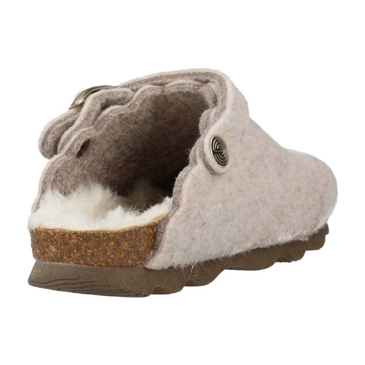 Boys' House Slippers Genuins Beige