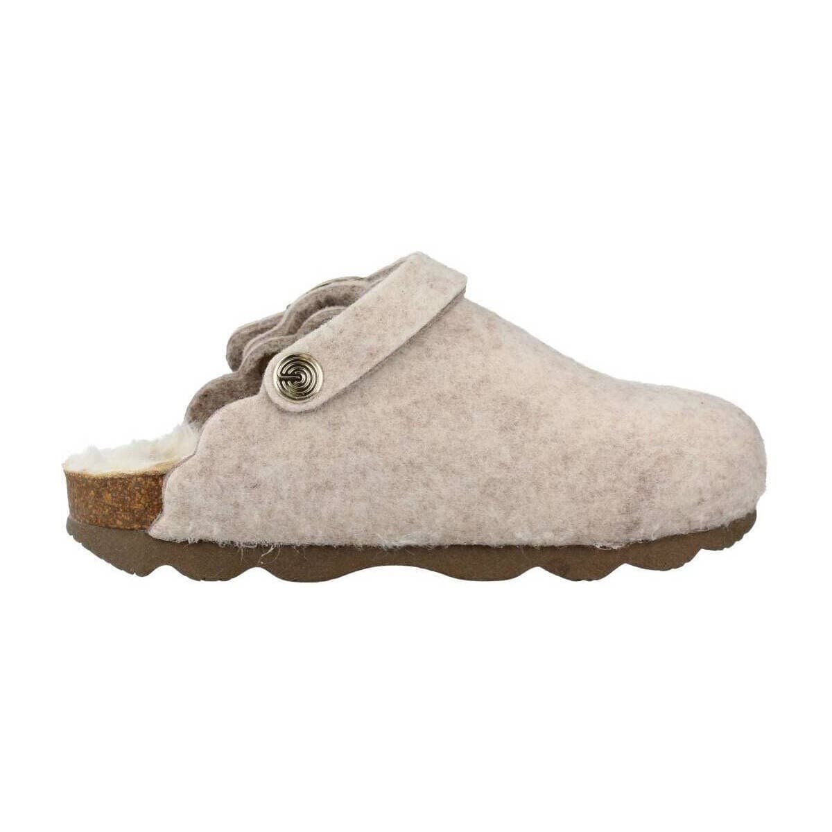 Boys' House Slippers Genuins Beige