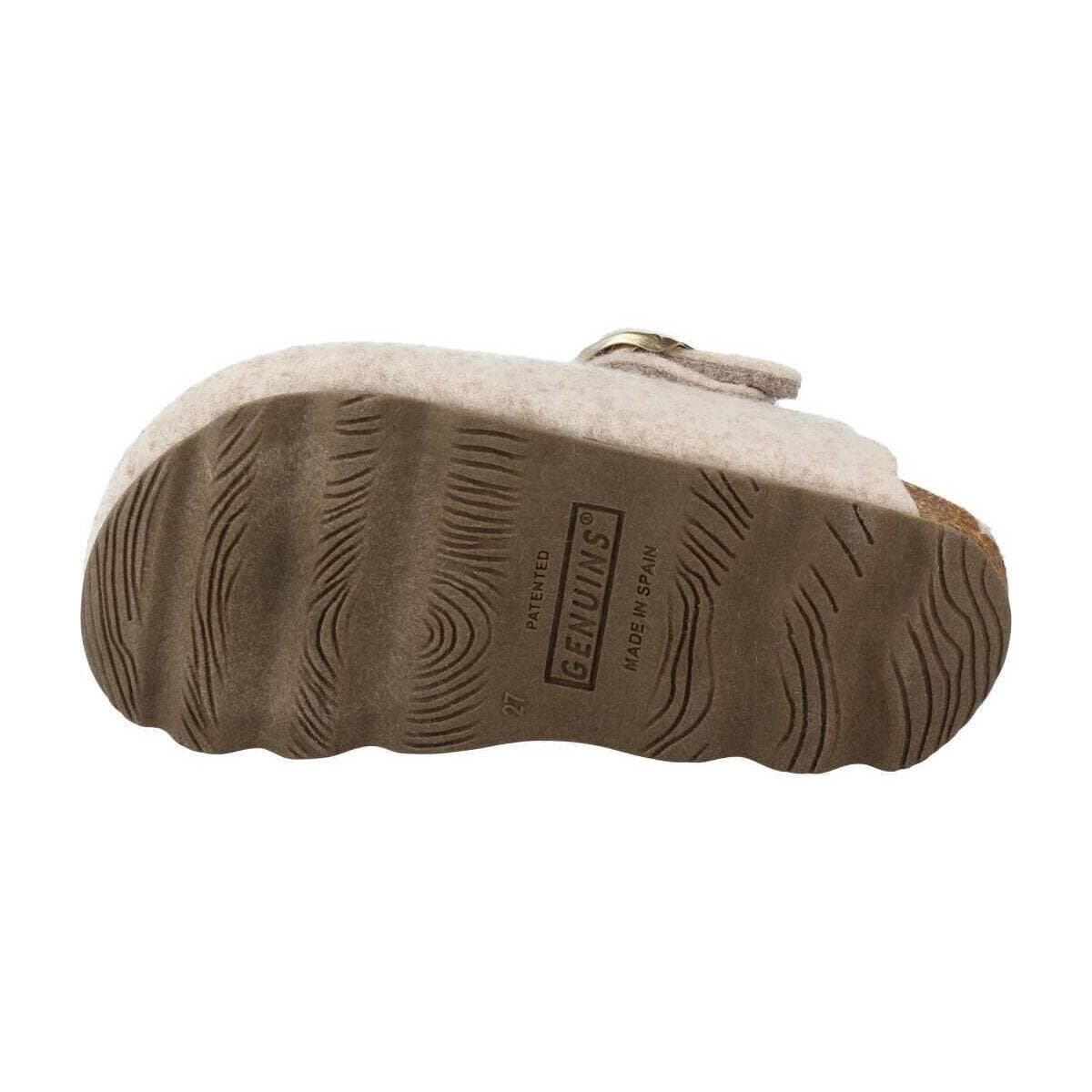 Boys' House Slippers Genuins Beige
