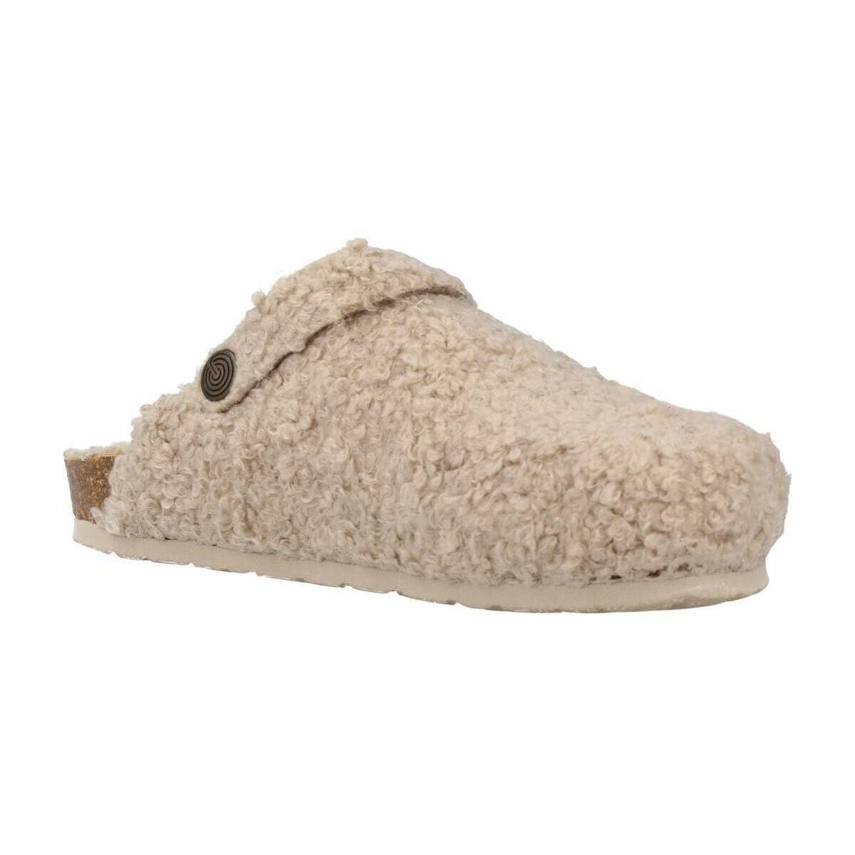 Boys' House Slippers Genuins Beige