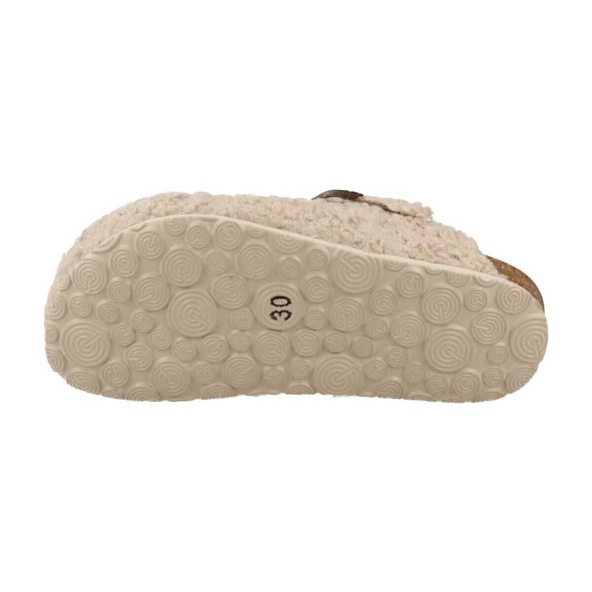Boys' House Slippers Genuins Beige