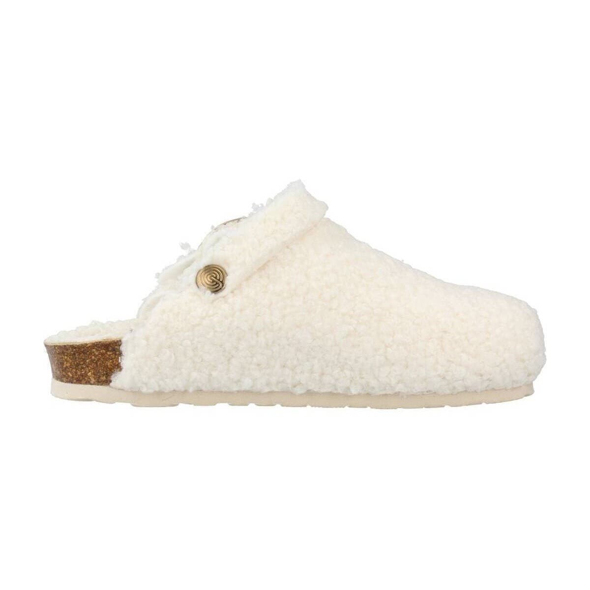 Boys' House Slippers Genuins White