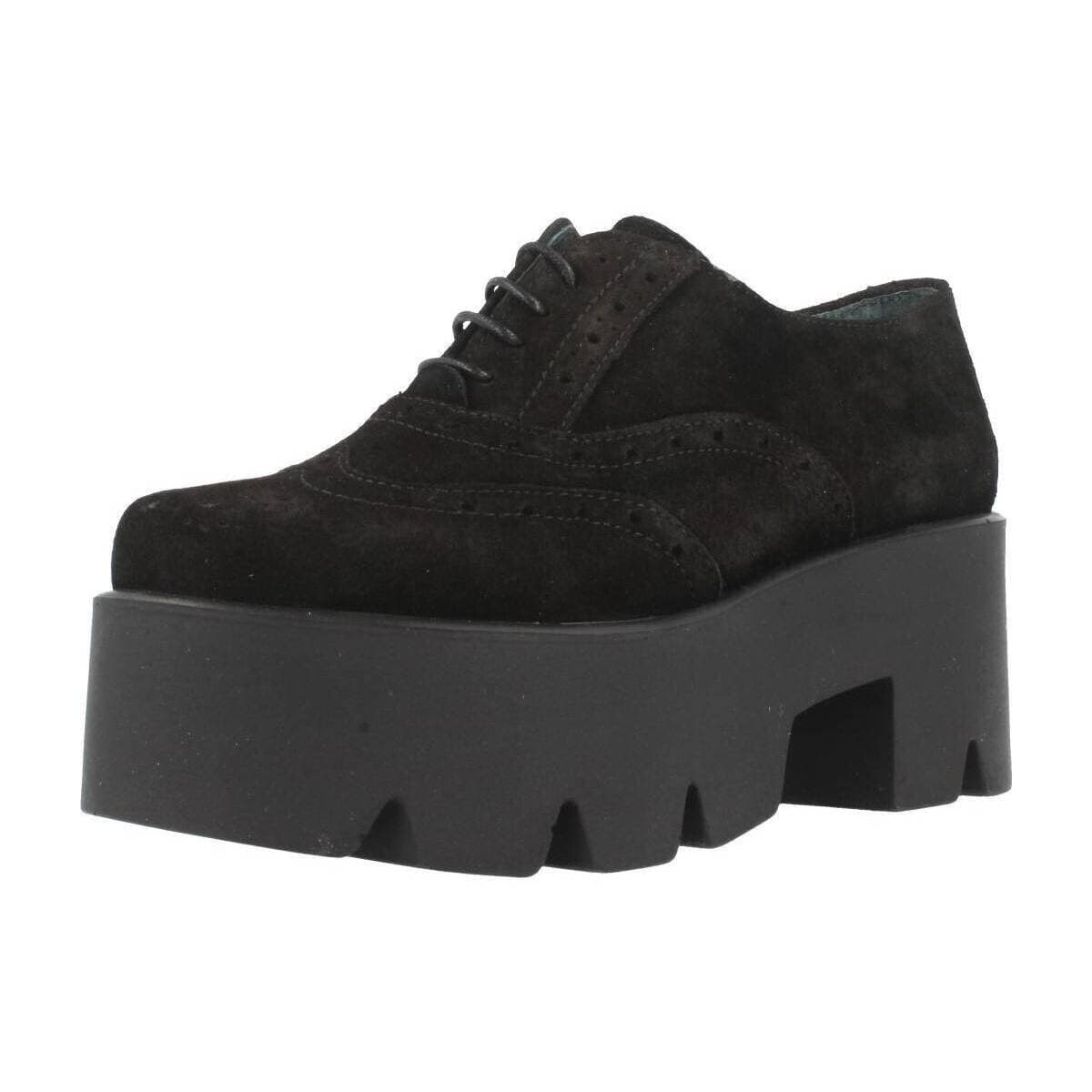 Derbies Yellow Zapatos Casual Mujer Modèle 5912