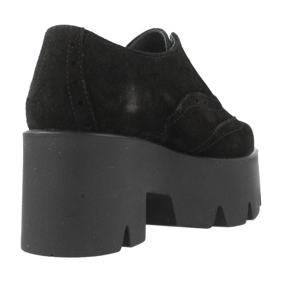 Women's Derby Shoes Yellow Black