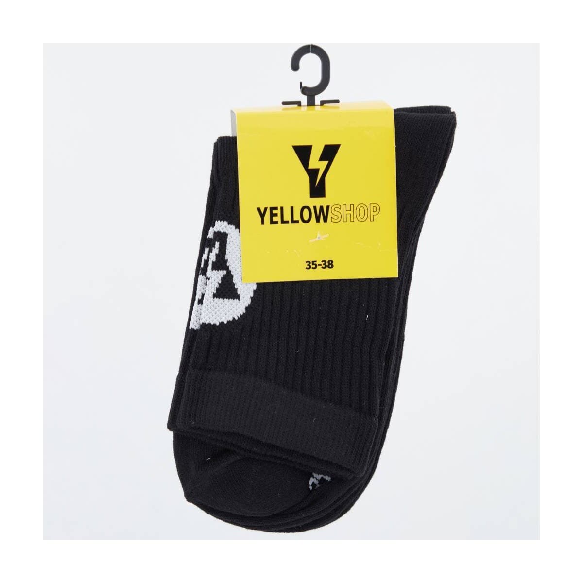 Women's Socks Yellow Black