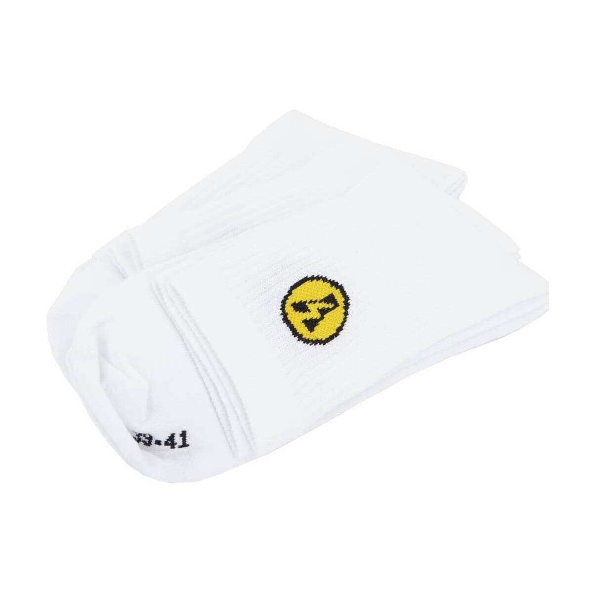 Women's Socks Yellow White