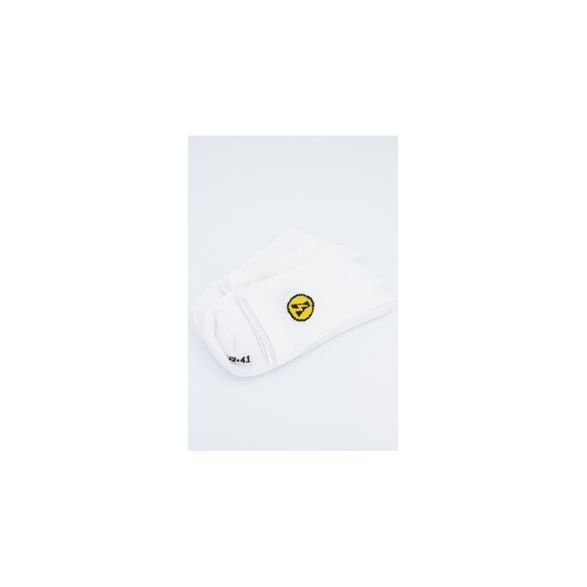 Women's Socks Yellow White