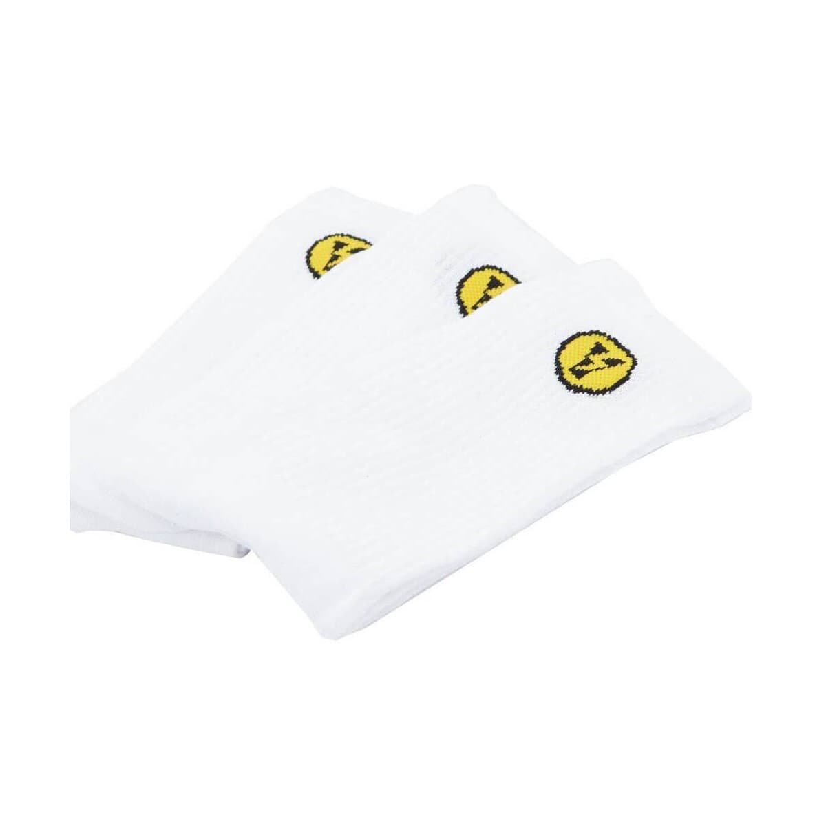 Women's Socks Yellow White