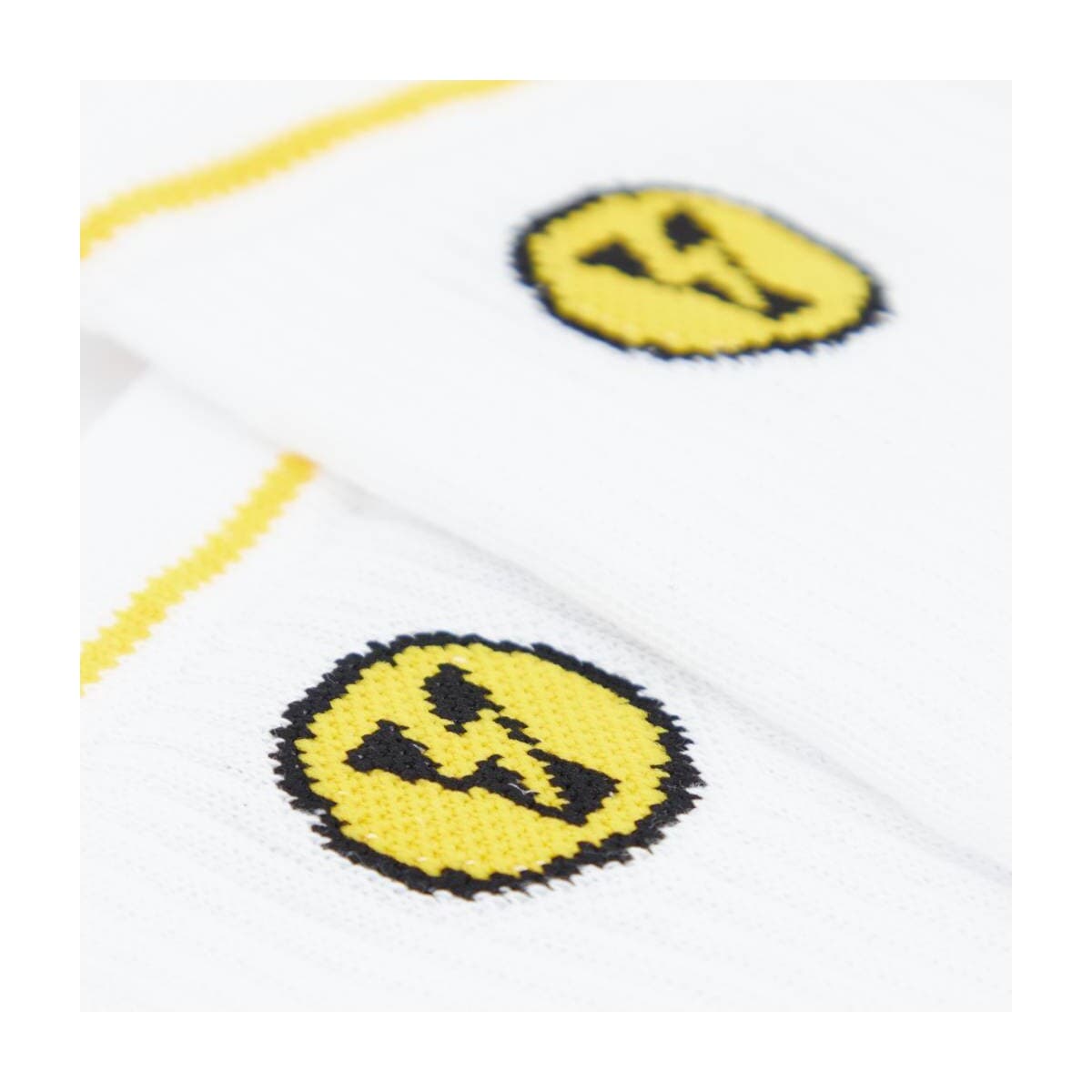 Women's Socks Yellow White