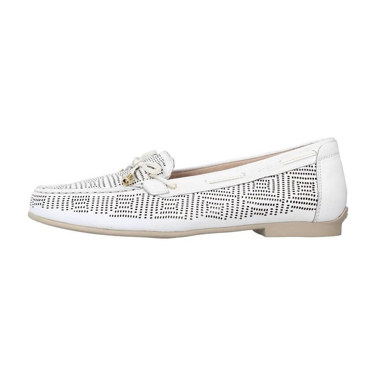 Women's Loafers Stonefly White