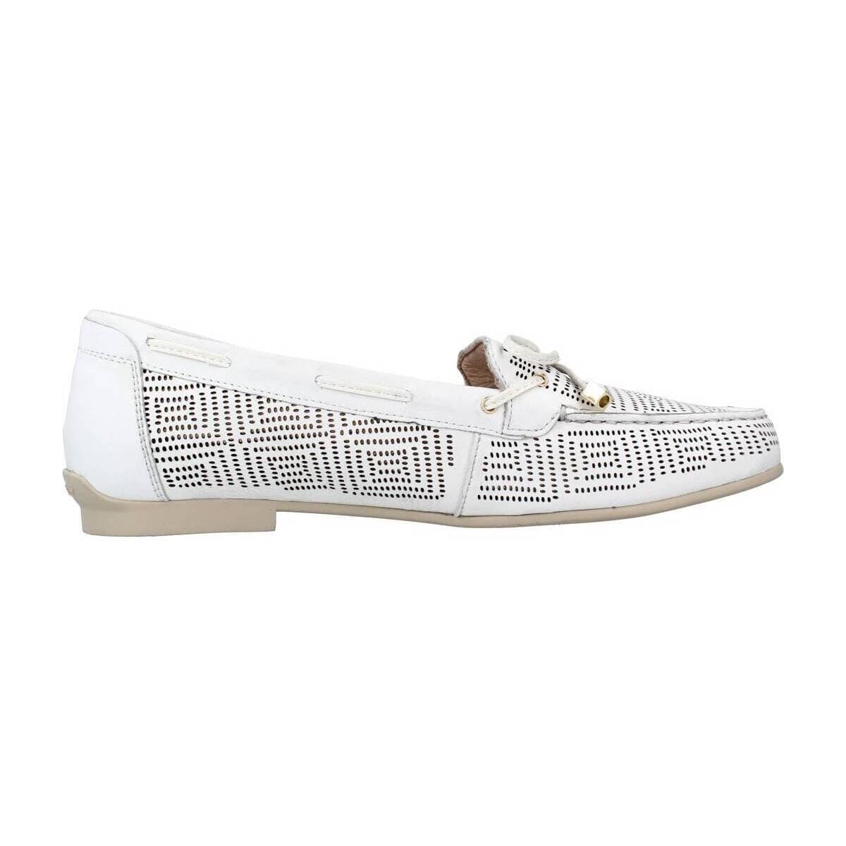 Women's Loafers Stonefly White