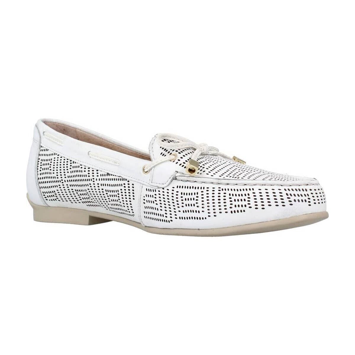 Women's Loafers Stonefly White