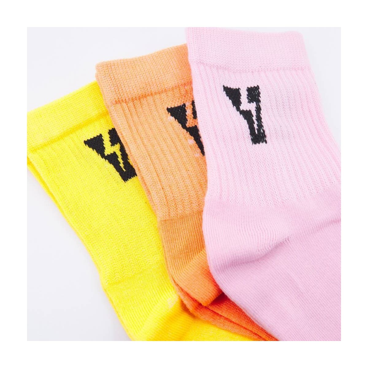 Women's Socks Yellow Multicolor