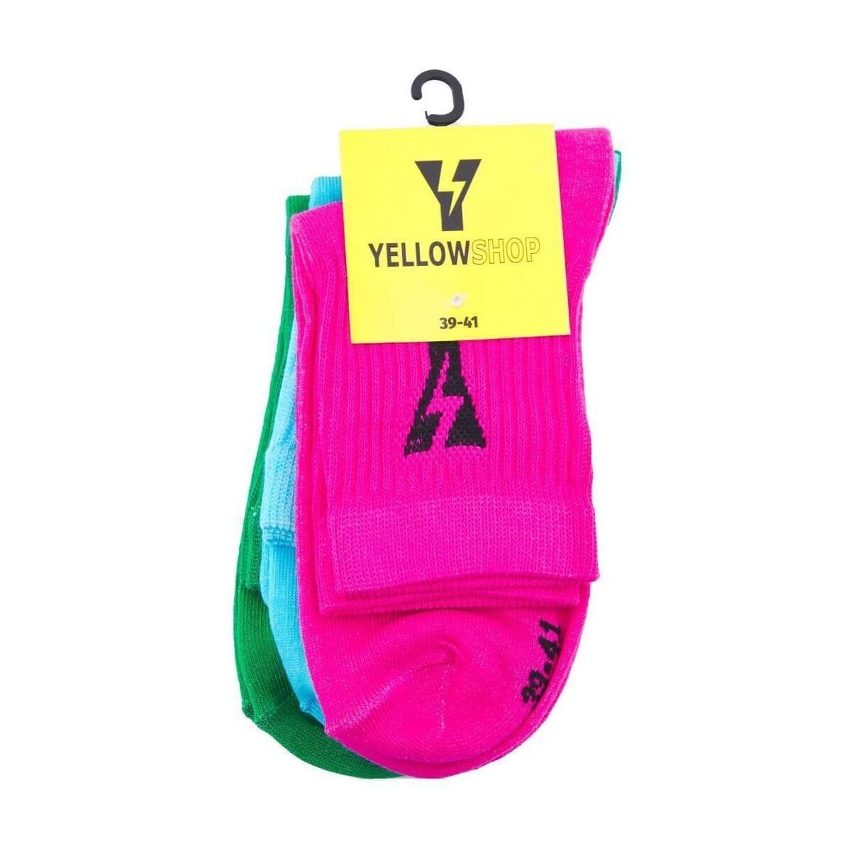 Women's Socks Yellow Multicolor