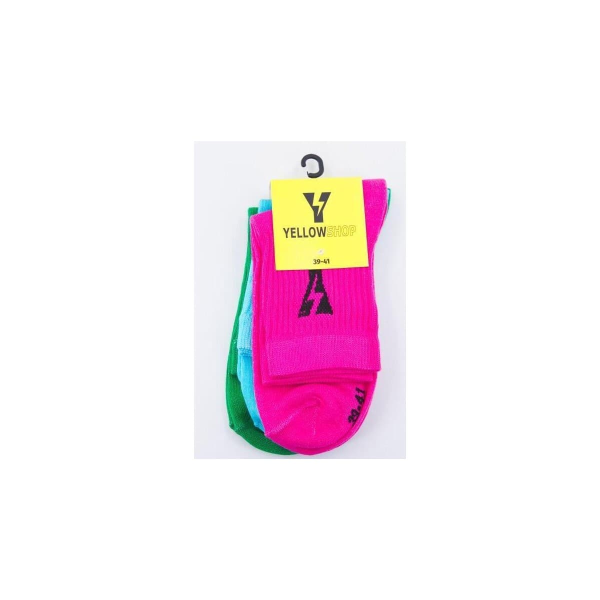 Women's Socks Yellow Multicolor