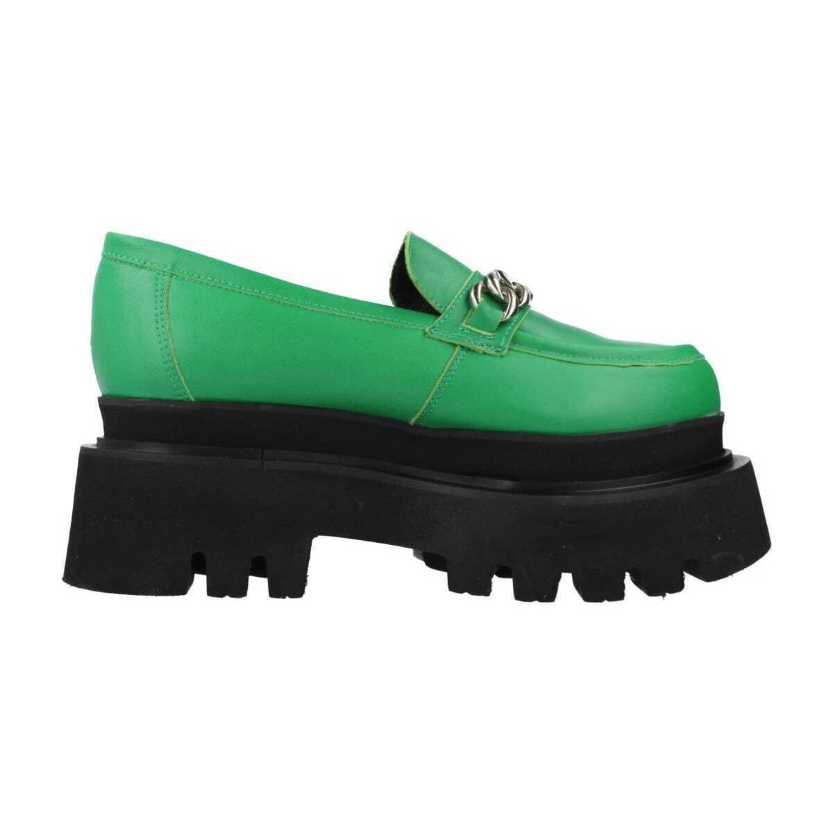 Women's Loafers Yellow Green