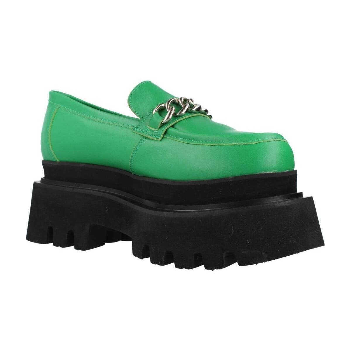Women's Loafers Yellow Green
