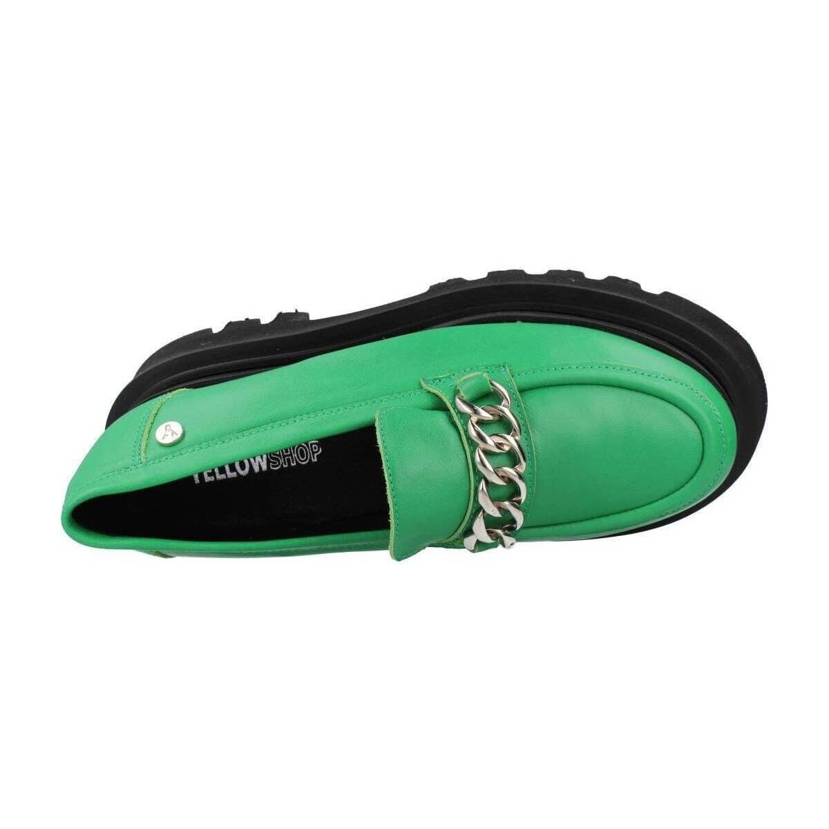 Women's Loafers Yellow Green