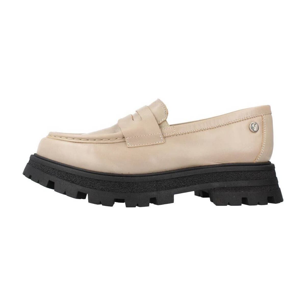 Women's Loafers Yellow Brown