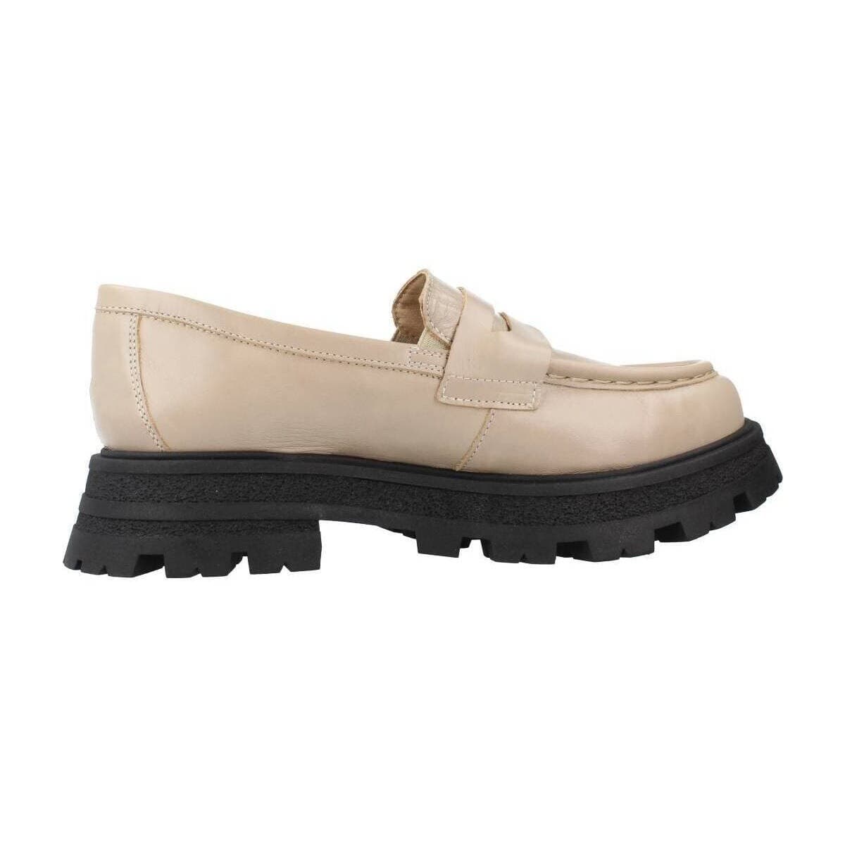 Women's Loafers Yellow Brown