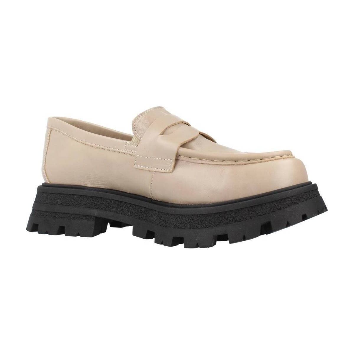 Women's Loafers Yellow Brown