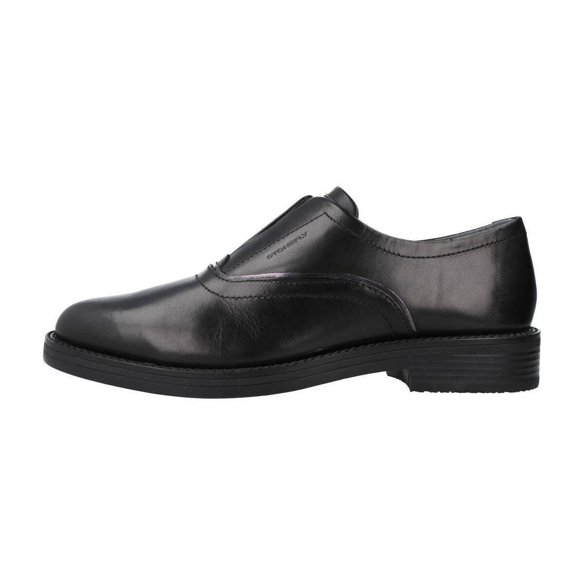 Women's Loafers Stonefly Black