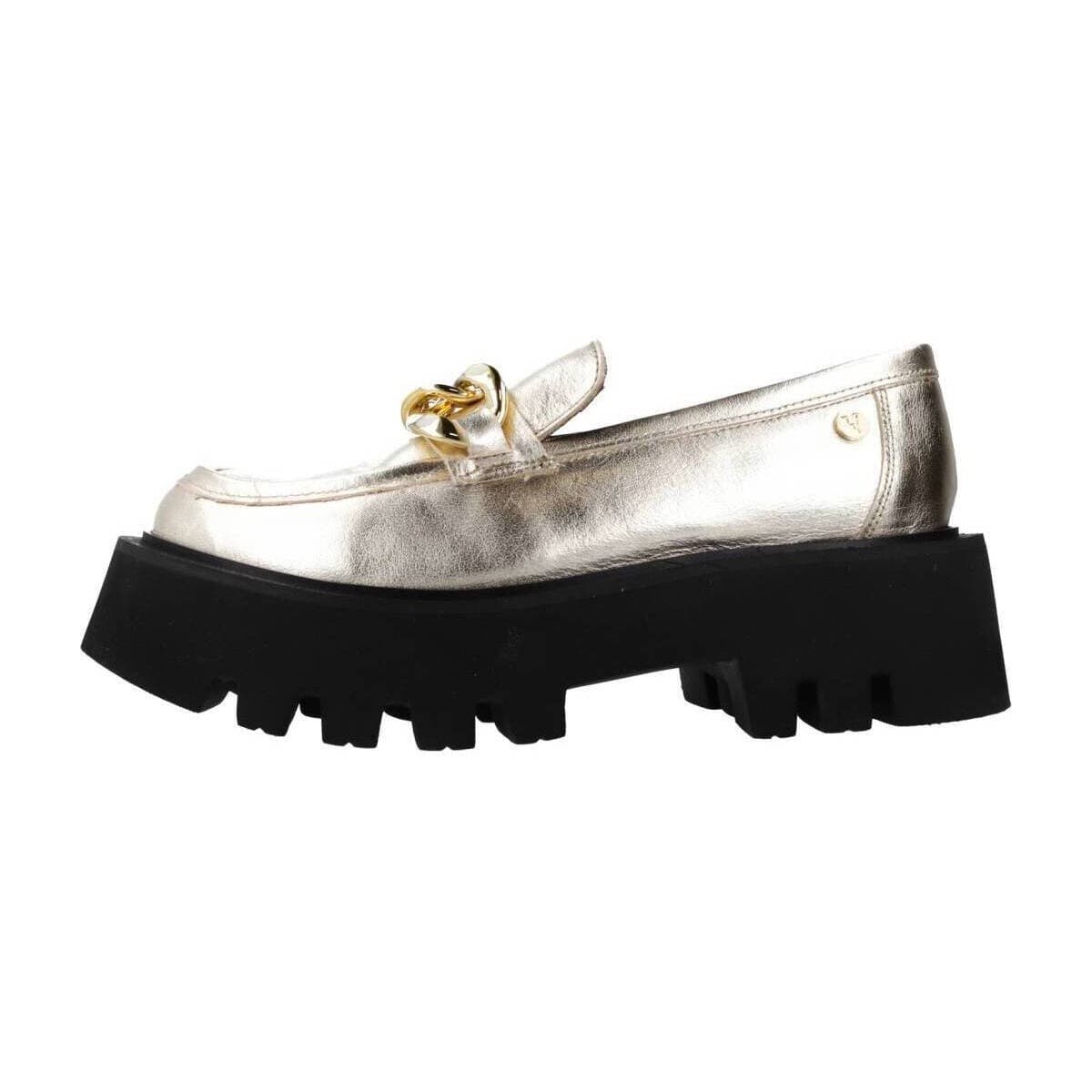 Women's Loafers Yellow Gold