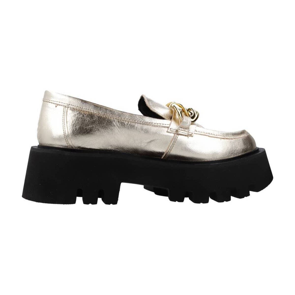 Women's Loafers Yellow Gold
