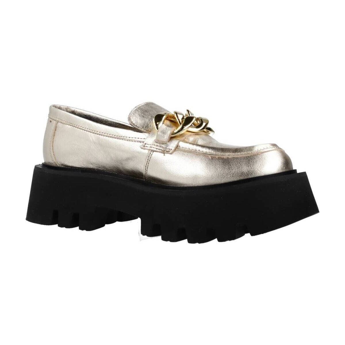 Women's Loafers Yellow Gold