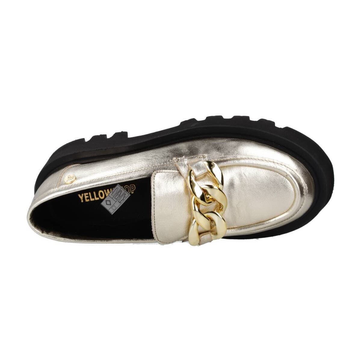 Women's Loafers Yellow Gold