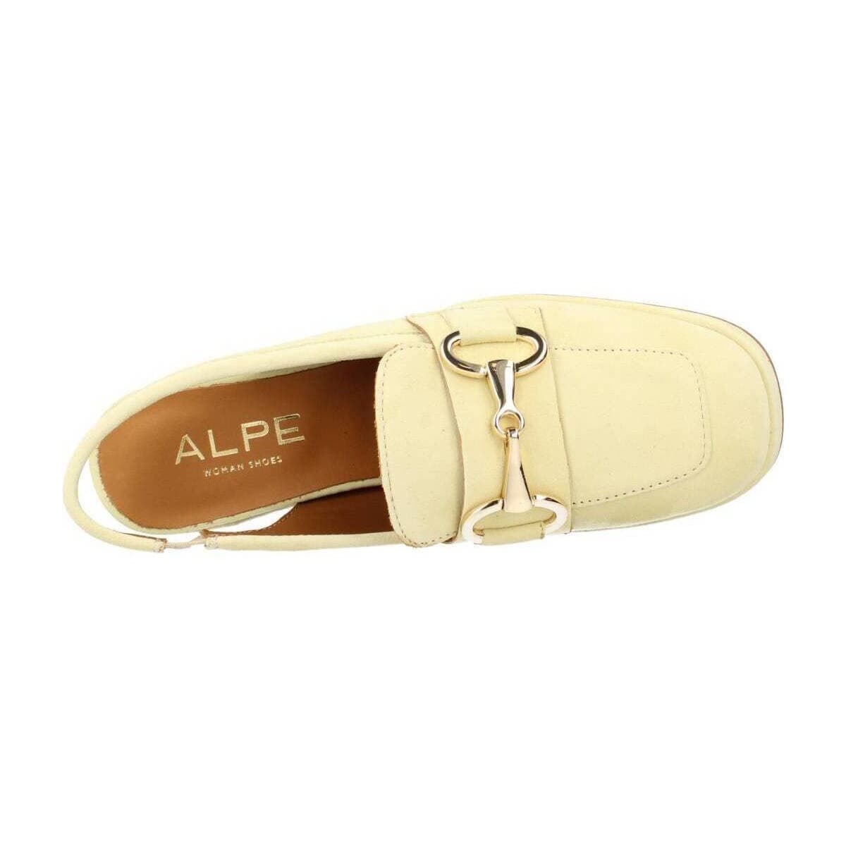Women's Loafers Alpe Yellow